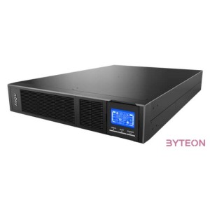 NJOY Szünetmentes Balder 2000, 2000VA, 2000W, Online rack (2U), LCD display