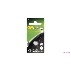 GP CR1220 lítium gombelem 1db/bliszter