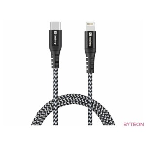 SANDBERG USB-C tartozék, Survivor USB-C PD Lighting kábel 1m