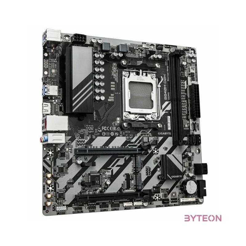 GIGABYTE Alaplap AM5 B840M D2H AMD B840, mATX