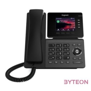 GIGASET P810B IP PRO IP asztali telefon, színes TFT kijelző, 4 funckiós LED billentyűk, HD hang, POE képes, Bluetooth