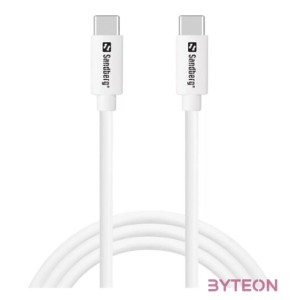 SANDBERG USB-C tartozék, USB-C Charge Cable 1M, 65W