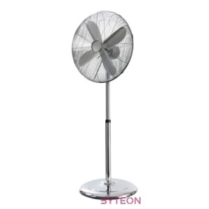 NORDIC HOME FT-562 fém állóventilátor, 3 év garancia, erős stabil kivitel, átmérő 45 cm, teljesítmény 60W, 3 fokozat