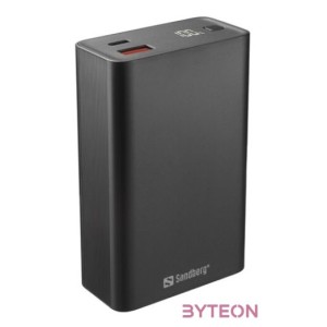 SANDBERG Hordozható akkumulátor, Travel powerbank 20000 PD65W