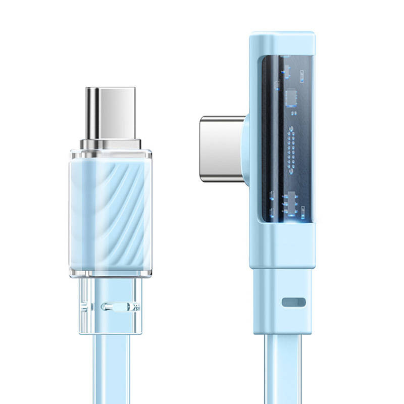 Cable USB-C to USB-C Mcdodo CA-3452 100W 90 Degree 1.2m (blue)