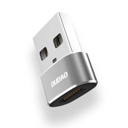 Adapter Dudao L16AC USB-C to USB (black)