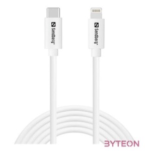 SANDBERG Töltőkábel, USB-C PD to Lightning FMI 2m