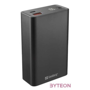 SANDBERG Hordozható akkumulátor, Travel powerbank 20000 PD65W