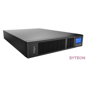 NJOY Szünetmentes Balder 2000, 2000VA, 2000W, Online rack (2U), LCD display