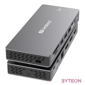 SANDBERG USB-C Dokkoló 13in1 DockingStation Pro