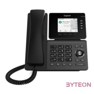 GIGASET P810B IP PRO IP asztali telefon, színes TFT kijelző, 4 funckiós LED billentyűk, HD hang, POE képes, Bluetooth