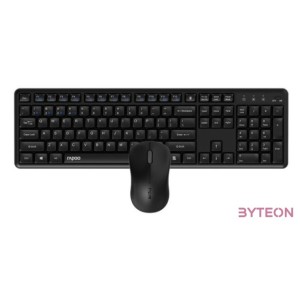 RAPOO 00229634, 8150M VEZETÉK NÉLKÜLI MULTI-MODE SILENT BILL. EGÉR SZETT FEKETE