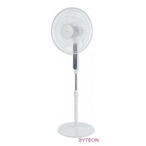 NORDIC HOME FT-529  40 cm álló ventilátor, távírányító, időkapcsoló, 12 sebesség fokzat, 3 év garancia, digi kijelzés