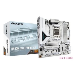 GIGABYTE Alaplap AM5 B850M EAGLE WIFI6E ICE AMD B850, mATX