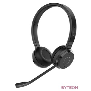 JABRA Fejhallgató - Evolve 65 TE UC Stereo Bluetooth Vezeték Nélküli, Mikrofon