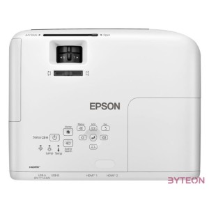 EPSON Projektor - EB-W55 (3LCD, 1280x800, 1610 (WXGA), 4000 AL, 16 0001, 2xHDMI,USB,WiFi)