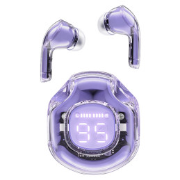 Earphones TWS Acefast T8, Bluetooth 5.3, IPX4 (violet)