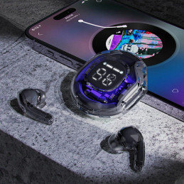 Earphones TWS Acefast T8, Bluetooth 5.3, IPX4 (violet)