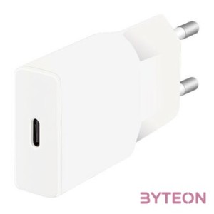 Logilink USB-C GaN töltő (PD), 30 W, fehér