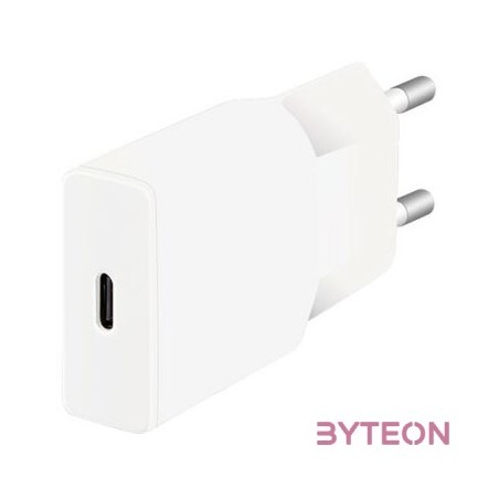 Logilink USB-C GaN töltő (PD), 30 W, fehér