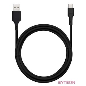 Bluestar Type-C kábel 3A, 1m, fekete, DC-001AC3.0