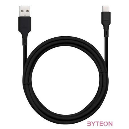 Bluestar Type-C kábel 3A, 1m, fekete, DC-001AC3.0