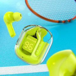 Earphones TWS Acefast T6 (green)