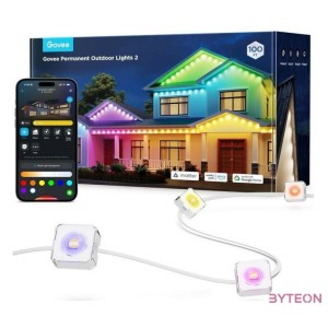 Govee állandó kültéri világítófüzér (30M) Fehér Wifi  Bluetooth vezérléssel