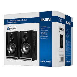 Speaker SVEN SPS-705, 40W Bluetooth (black)