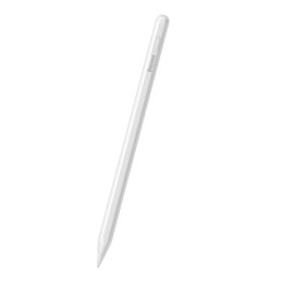 Active stylus Baseus Smooth Writing Series with wireless and cabled charging (White)