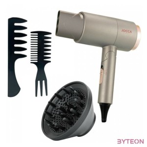 Jocca 2317 Összecsukható kompakt hajszárító fésűvel