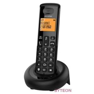 Alcatel E160 dect telefon fekete