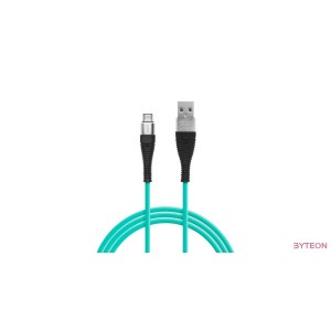 Delight ezüst microUSB adatkábel 2m