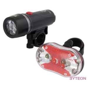 ESPERANZA KERÉKPÁR HÁTSÓ ÉS ELÜLSŐ LED LÁMPA KÉSZLET ALPHECCA