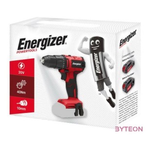 Energizer 20V-os fúrógép, szénkefe nélküli motorral, akkumulátor nélkül 3DR030