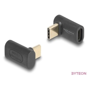 Delock USB Adapter 40 Gbps USB Type-C PD 3.1 240 W csatlakozódugóval - csatlakozóhüvellyel 8K 60 Hz