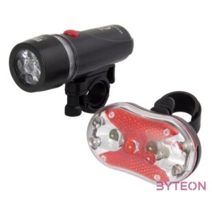 ESPERANZA KERÉKPÁR HÁTSÓ ÉS ELÜLSŐ LED LÁMPA KÉSZLET ALPHECCA