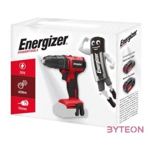 Energizer 20V-os fúrógép, szénkefe nélküli motorral, akkumulátor nélkül 3DR030