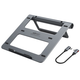 Multifunctional Laptop Stand Acefast E5 PLUS USB-C (black)