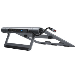 Multifunctional Laptop Stand Acefast E5 PLUS USB-C (black)