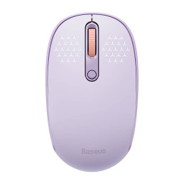 Wireless mouse Baseus F01B Tri-mode 2.4G BT 5.0 1600 DPI (purple)