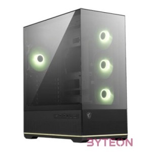 MSI MAG PANO 110R PZ Midi Tower Gaming Gehuse, Seitenfenster, Schwarz