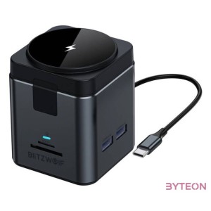 BlitzWolf BW-TH17 9 az 1-ben dokkolóállomás  15W-os töltő