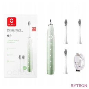 Oclean elektromos fogkefe Flow S (2db fej) Green
