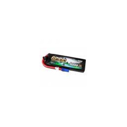 GensAce G-Tech LiPo 5000mAh 11.1V 60C 3S1P  akkumulátor, EC2 Plug