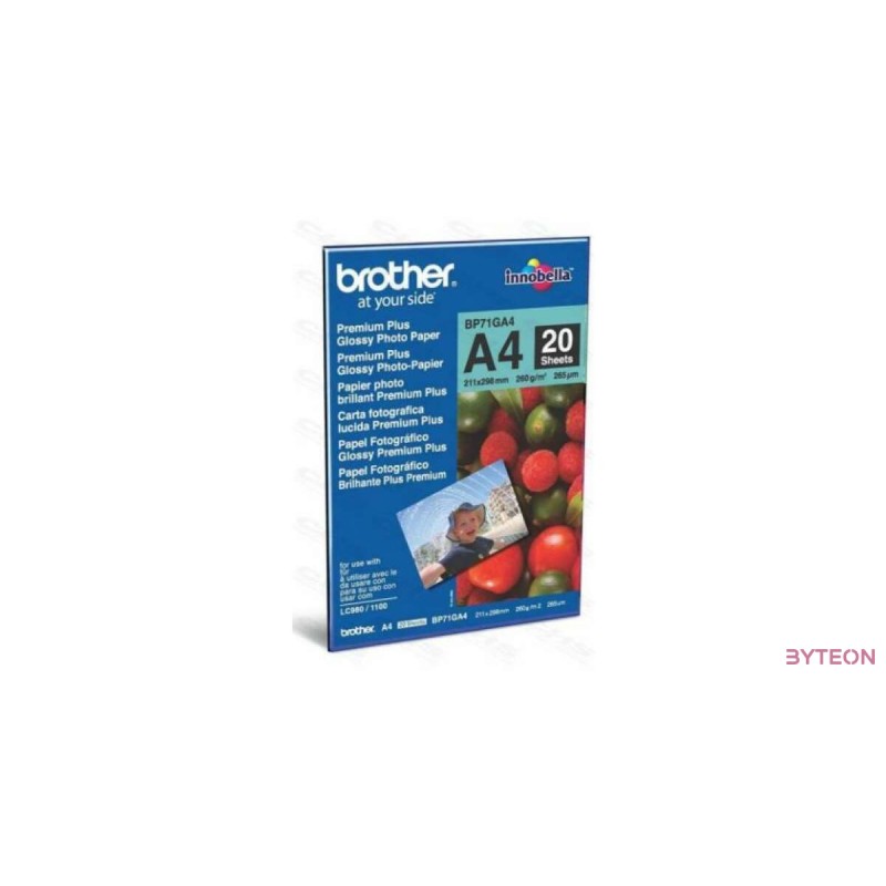 Brother Innobella Premium Plus A4 (260g, Fényes, 20db)