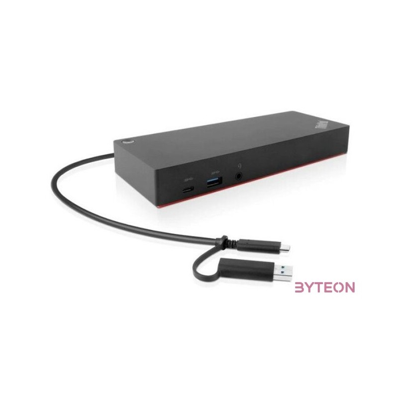 Lenovo ThinkPad Hybrid USB-C Dock mit USB A für E480, E580, etc. (40AF0135EU)