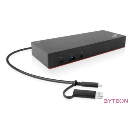 Lenovo ThinkPad Hybrid USB-C Dock mit USB A für E480, E580, etc. (40AF0135EU)