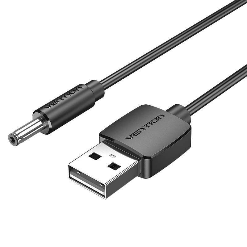 Power cable USB to DC 3,5mm Vention CEXBF 5V 1m