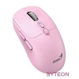 Genius NX-8080S BT Bluetooth  2.4G rózsaszín csendes egér Copilot gombbal